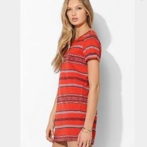 UO Ecoté Striped T-Shirt Dress | Size XS